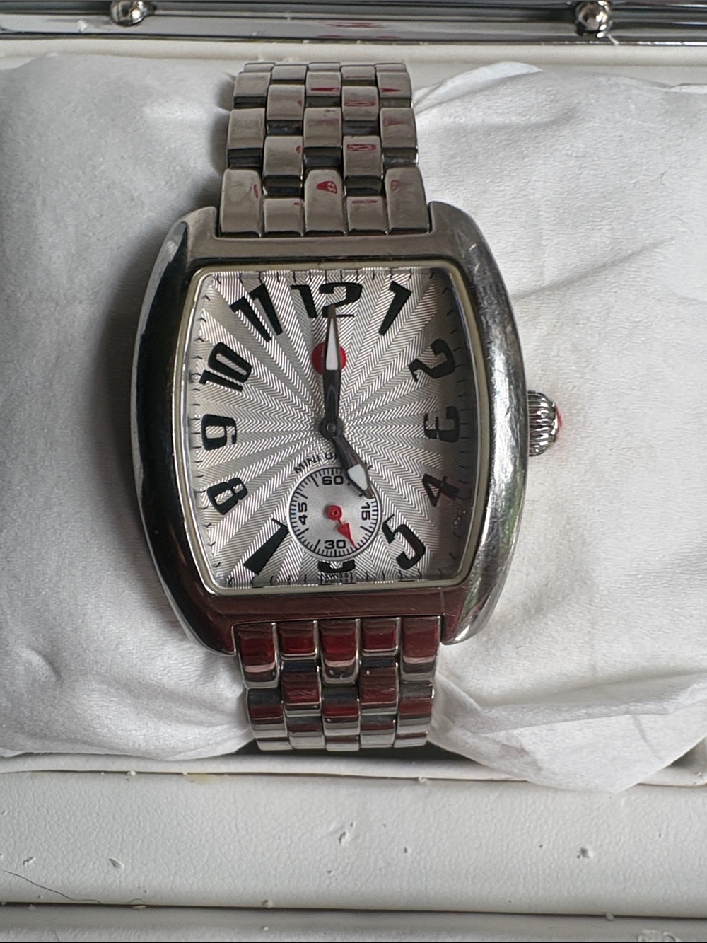 Michele Mini Urban Swiss Diamond Dial Watch